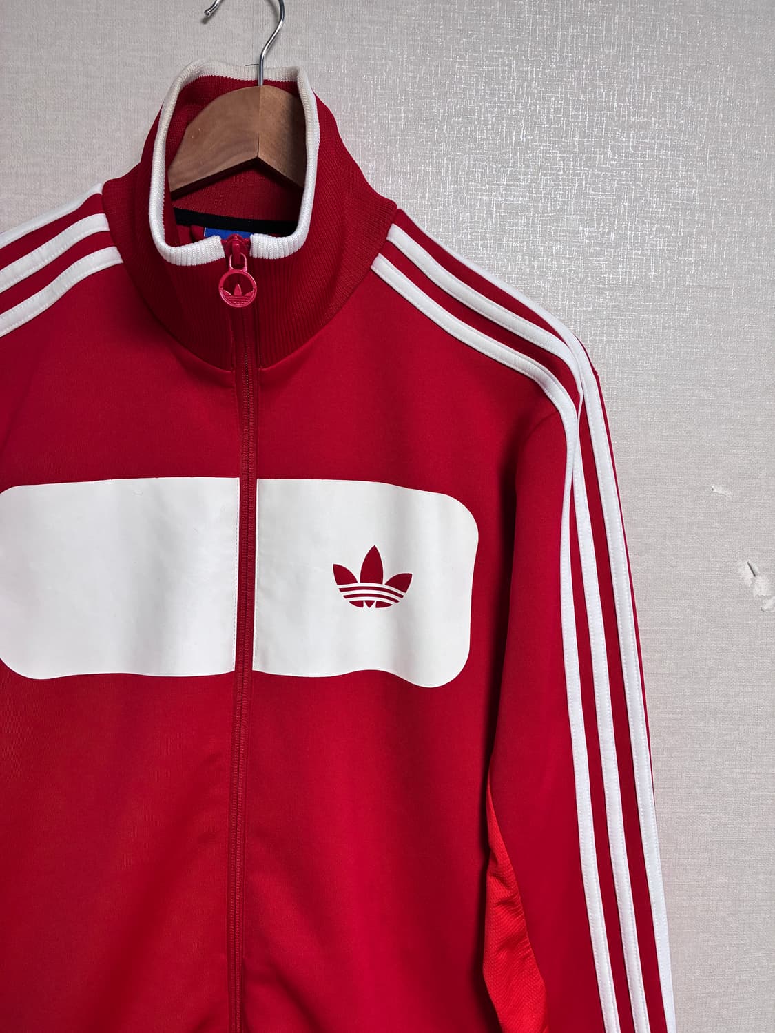 빈티지 아디다스 져지(STR DIVER X TT) 레드 XL 상품이미지1