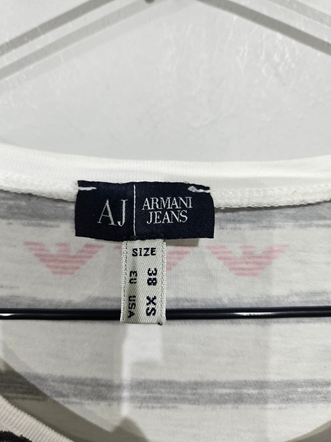 아르마니 스트라이프 반팔 티셔츠 AJ 상품이미지5