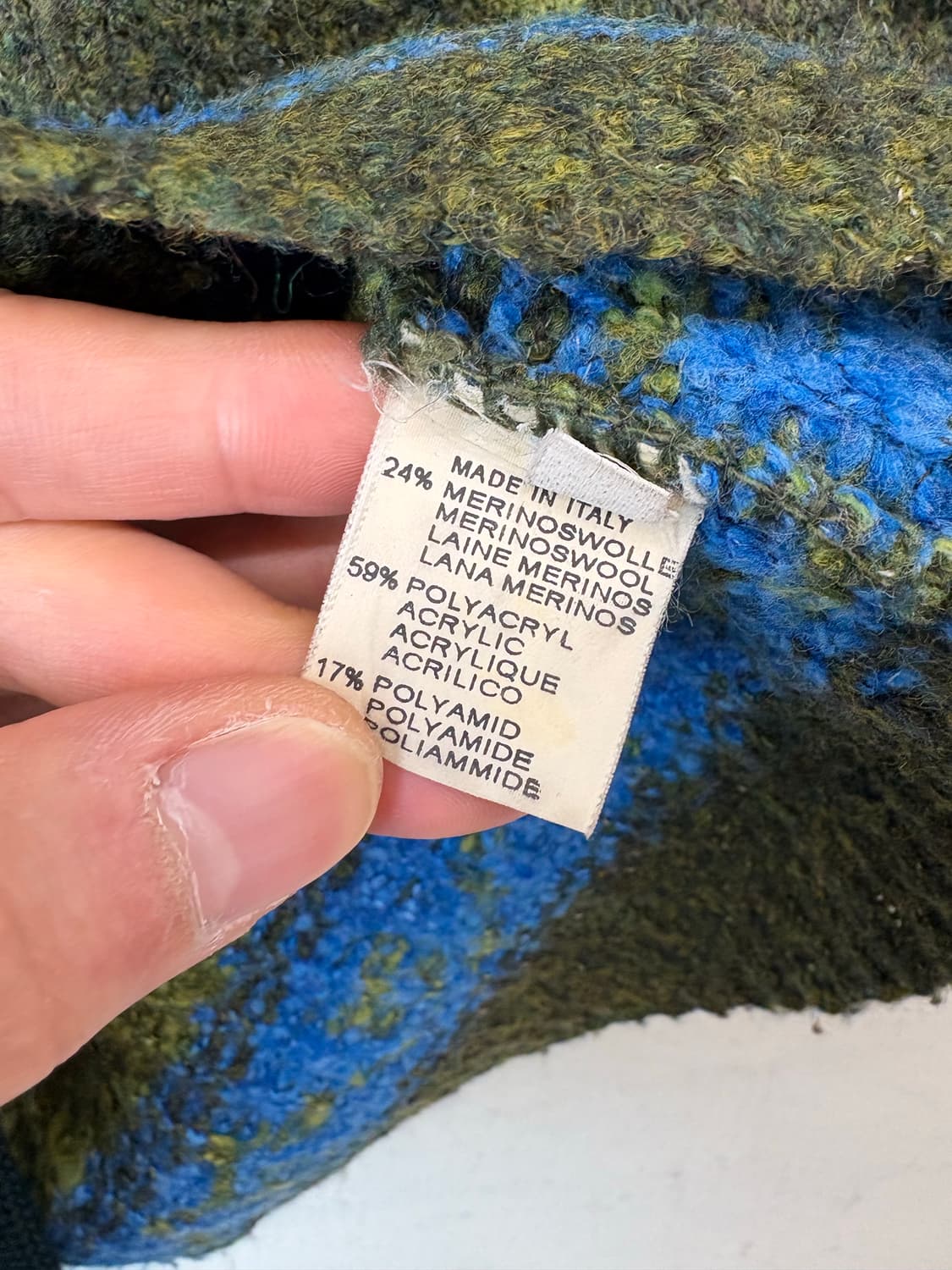 해머슈미트 케이블 울 니트 가디건 자켓 상품이미지8