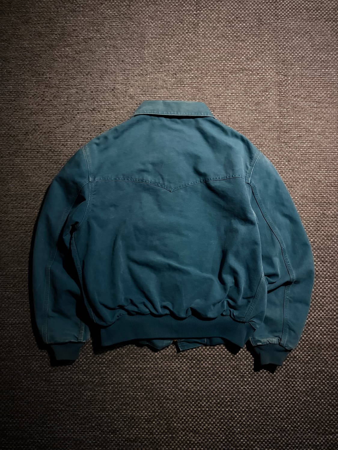 90s 칼하트 아즈텍 산타페 JS1155 TEAL BLUE L USA 상품이미지8