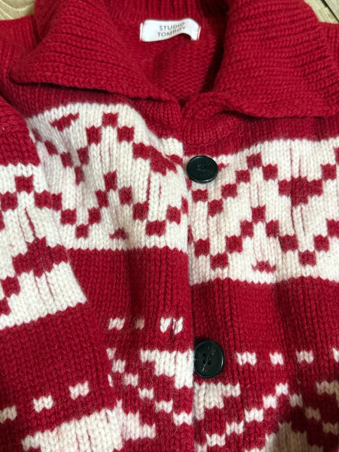 STUDIO TOMBOY 가디건니트 상품이미지3