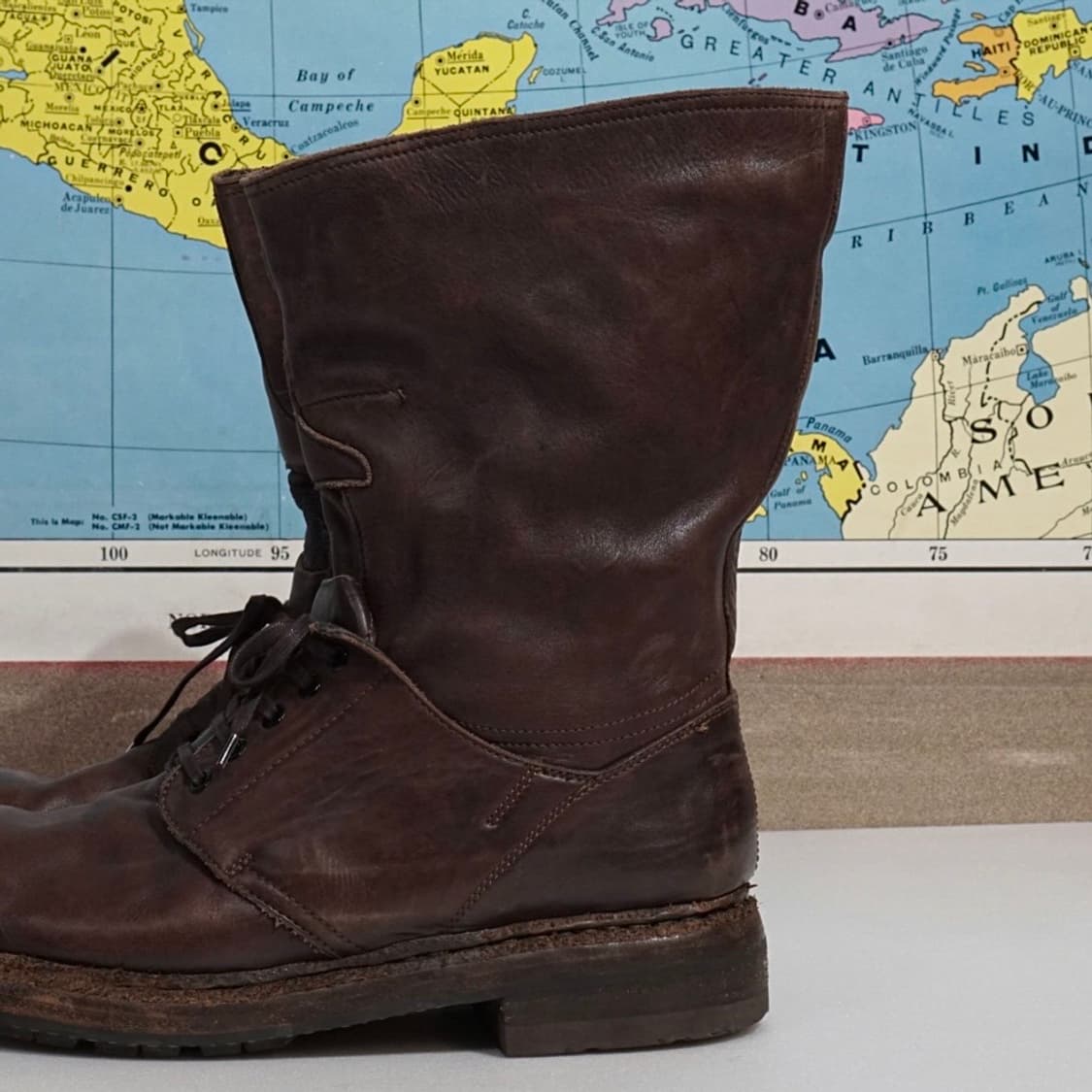 버버리 프로섬 10FW 컬렉션 라인 바이커 부츠 상품이미지6