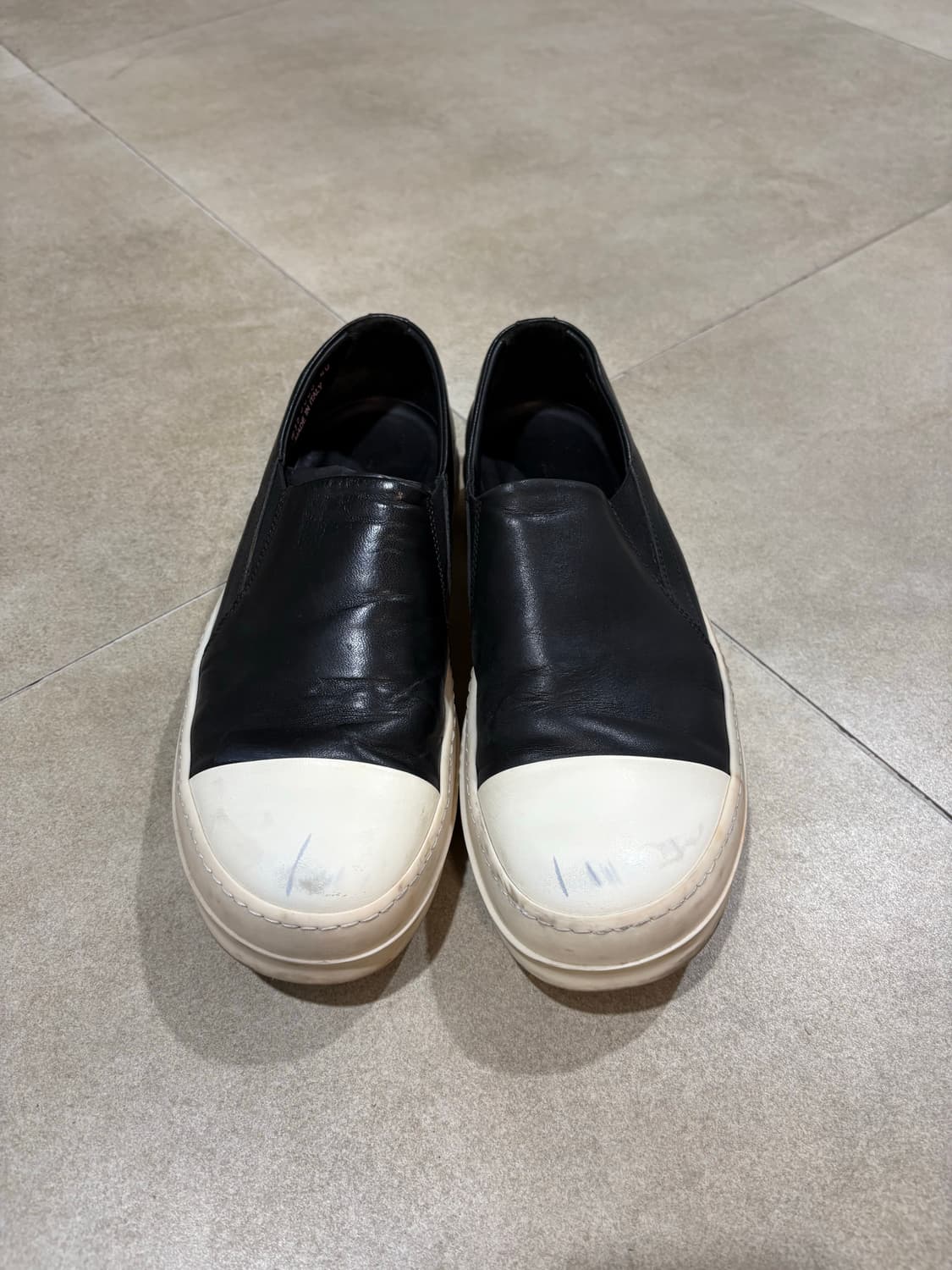 릭오웬스 레더 슬립온  상품이미지2