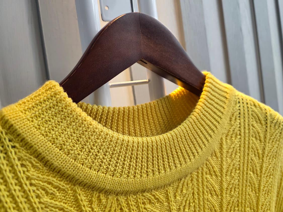 Sefr 노랑 봄니트 상품이미지2