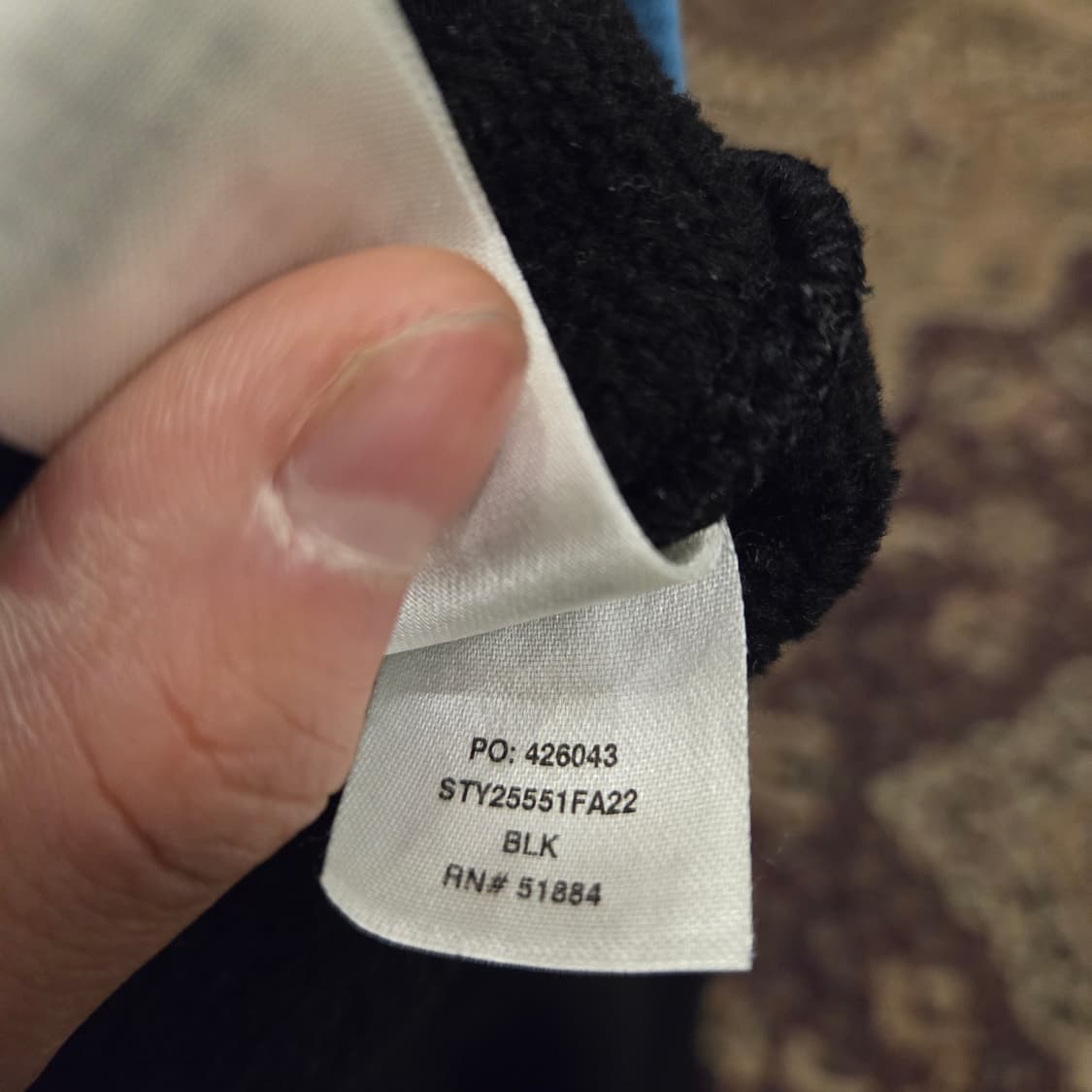 파타고니아 신칠라 블랙 블루 m 상품이미지4