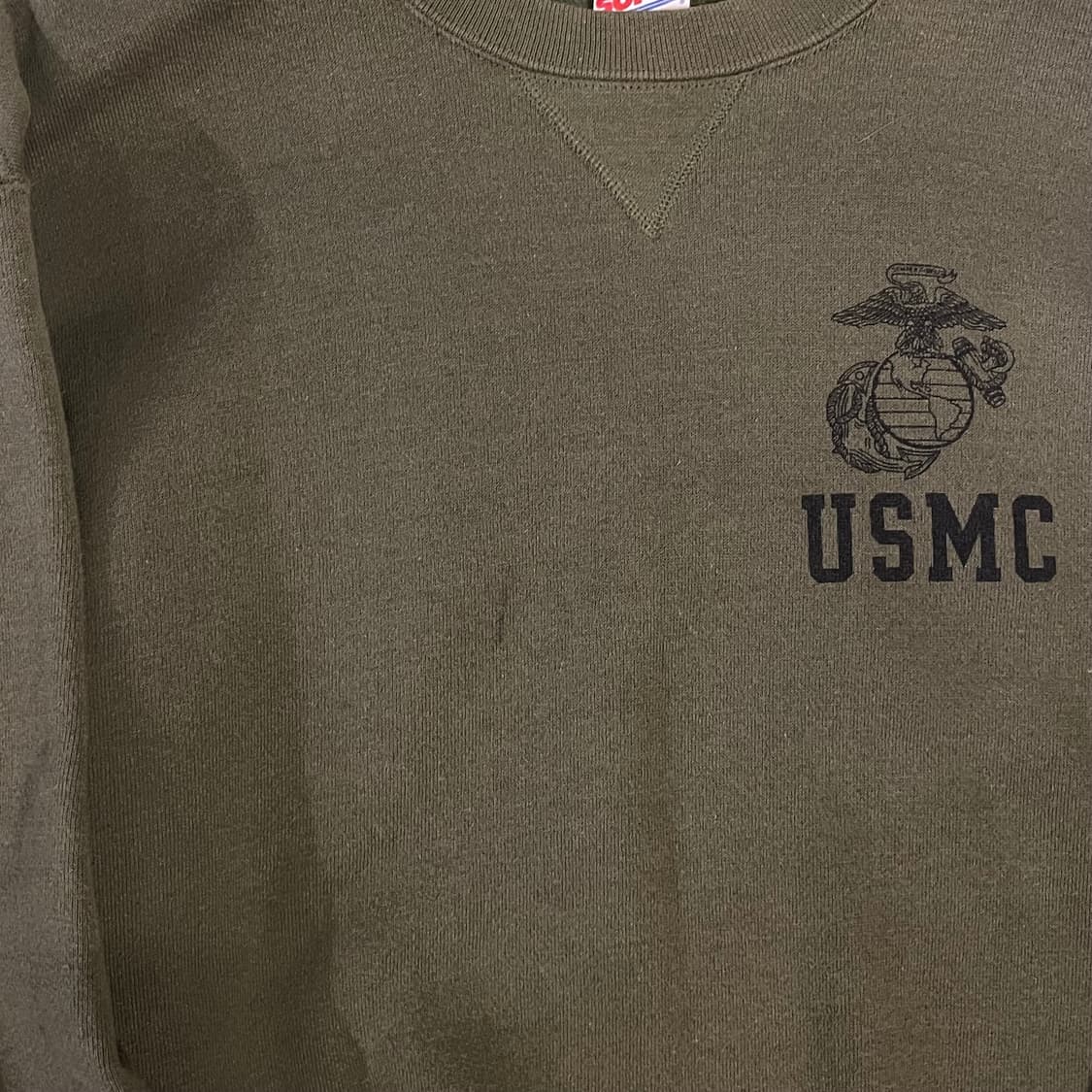USMC 오리지널 미군해병 빈티지 스웻셔츠 상품이미지6