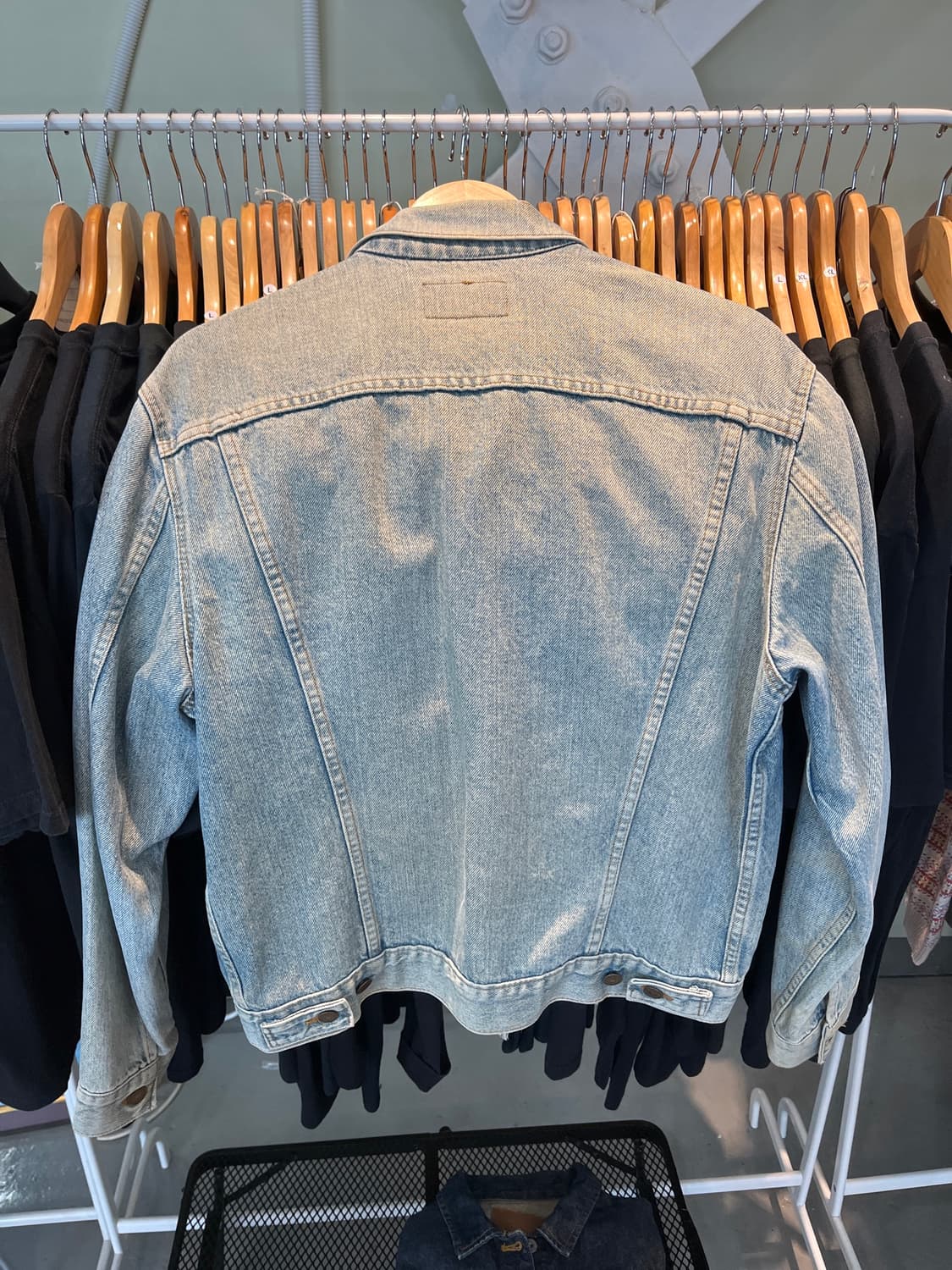 Vinatge 80s Levi’s denim trucker jacket 상품이미지2