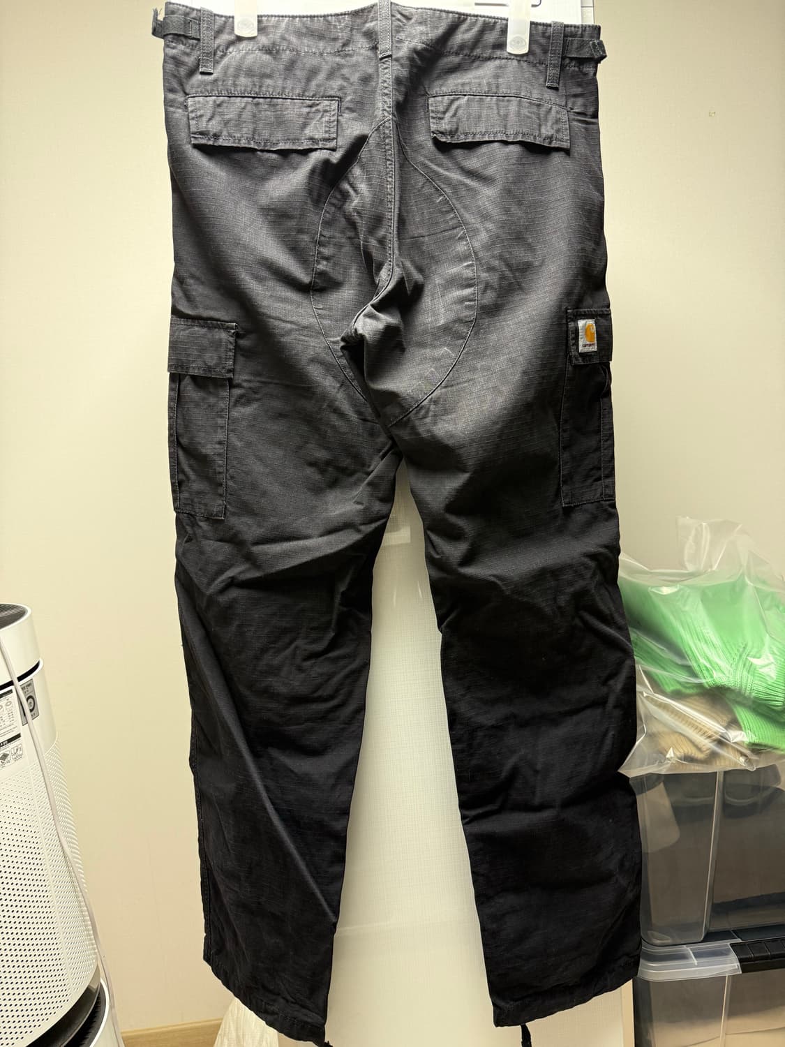 칼하트윕 에비에이션 팬츠 블랙 상품이미지2