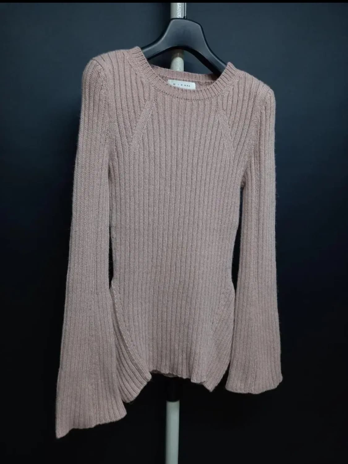 미샤  MICHAA 앙고라 울 골지 니트 55.44 상품이미지4