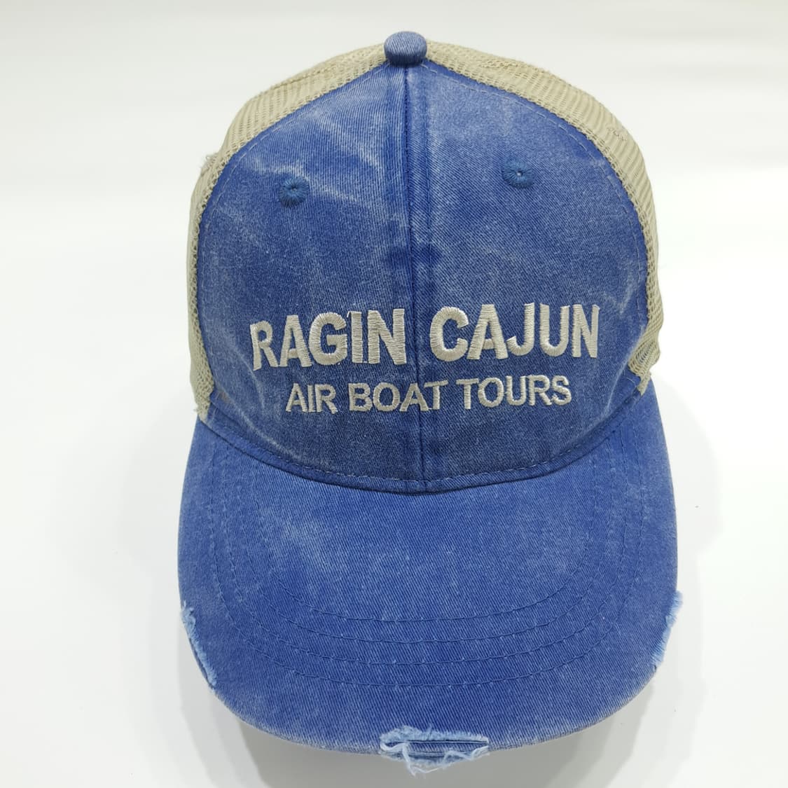빈티지 Ragin Cajun 디스트레스드 메쉬 트러커캡 P1709 상품이미지3