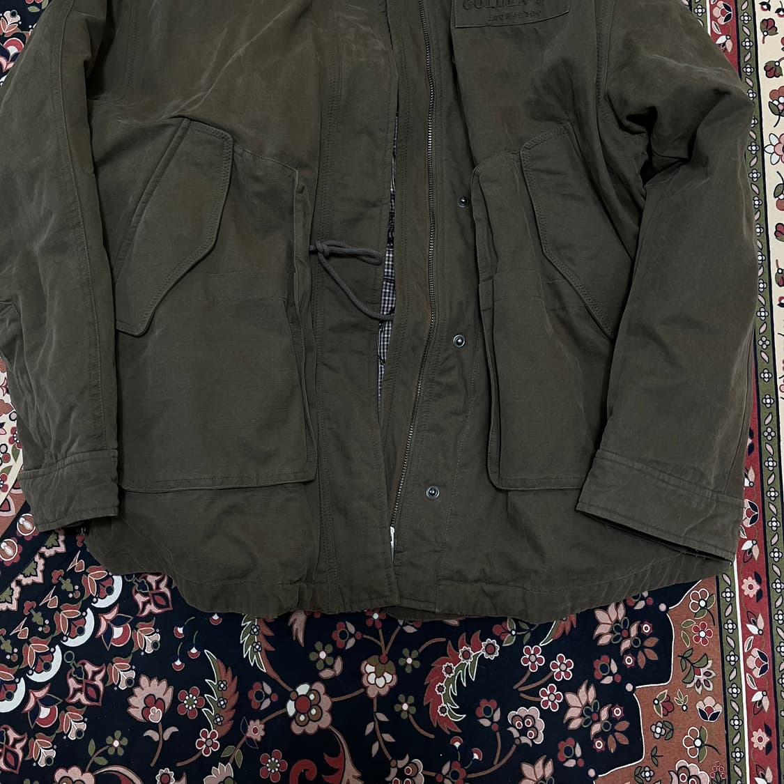 지컷 프리미엄 구스다운 야상 패딩 점퍼 66 상품이미지5