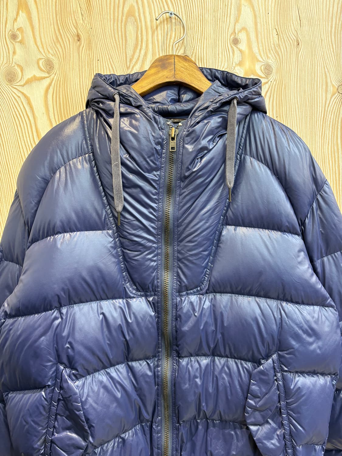 디젤 블랙골드라인 후드 다운 패딩 상품이미지3