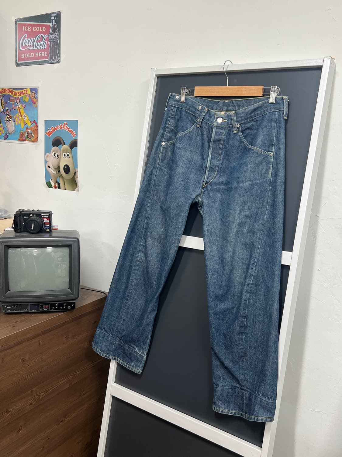 리바이스 엔지니어드 워시드 데님 팬츠 상품이미지2
