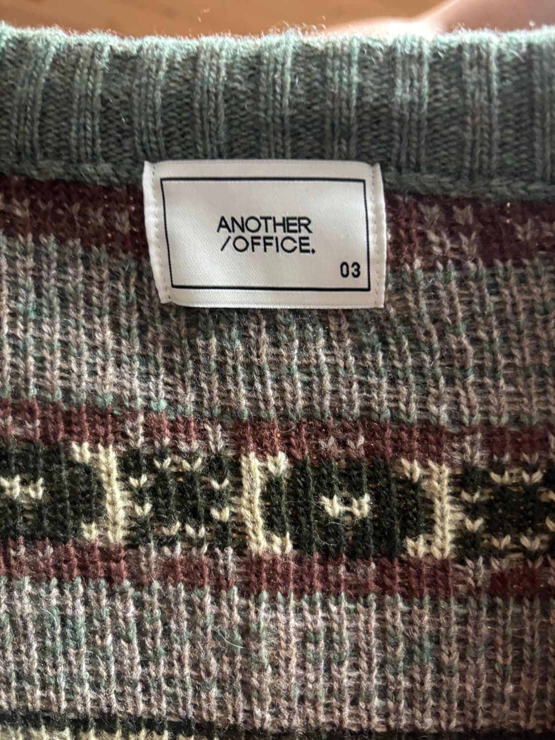 어나더오피스 그랜마 가디건 상품이미지5