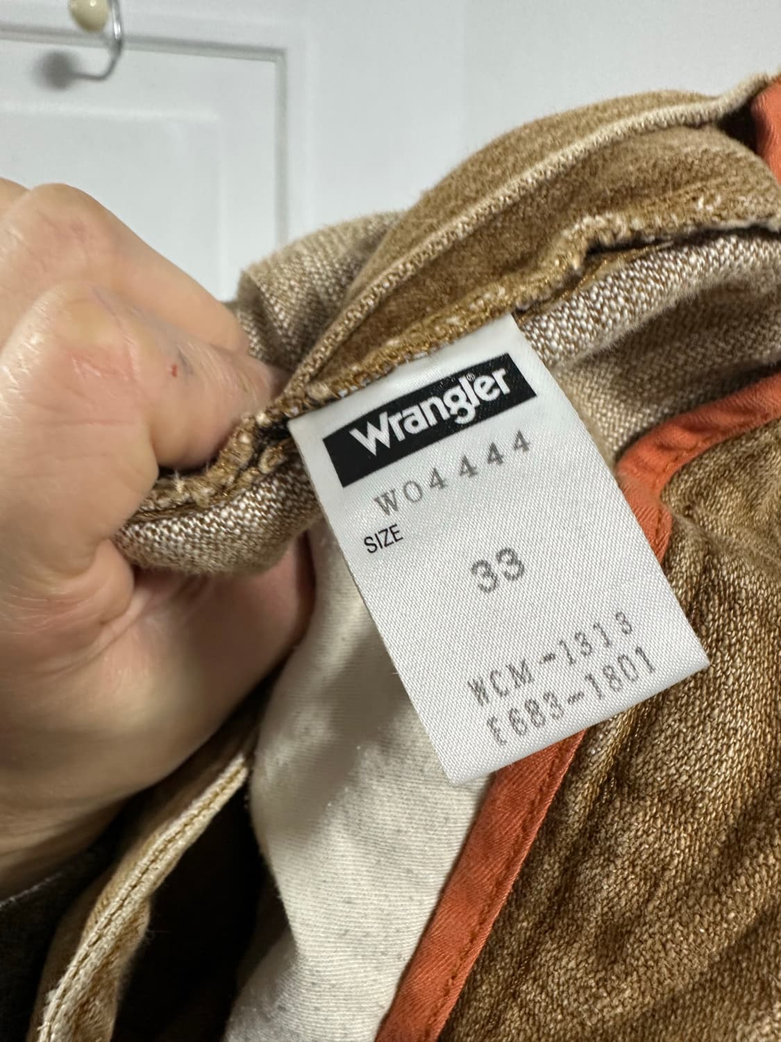 랭글러 워시드 데님 팬츠 상품이미지5