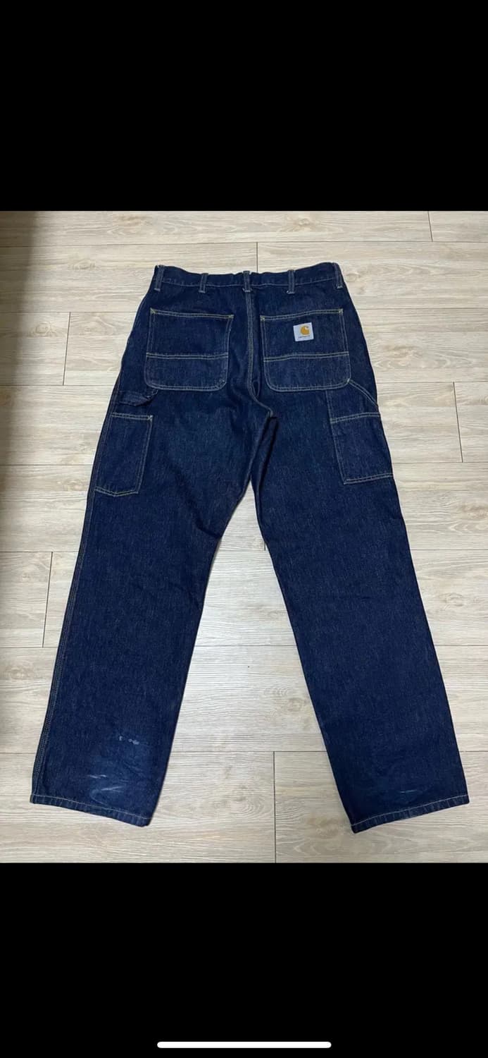 칼하트 wip 싱글니 스미스 블루 린스드 상품이미지4