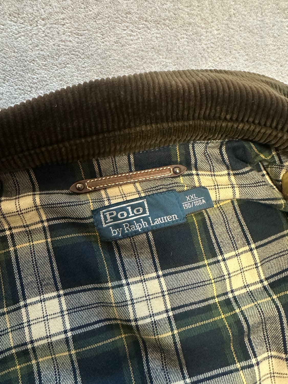 폴로 랄프 로렌 퀼팅 자켓 2XL 상품이미지8