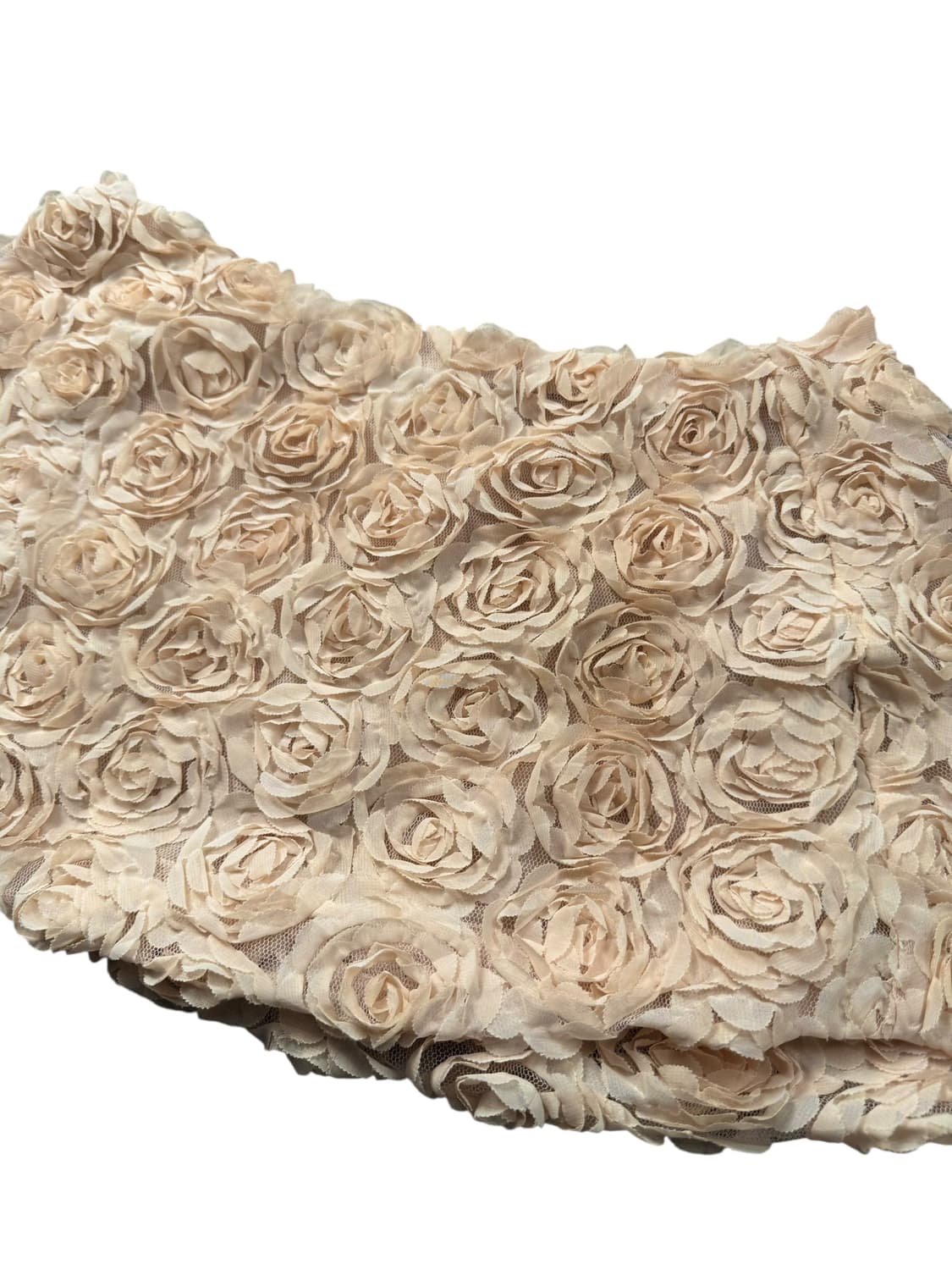 vintage rose applique mini skirt 상품이미지2