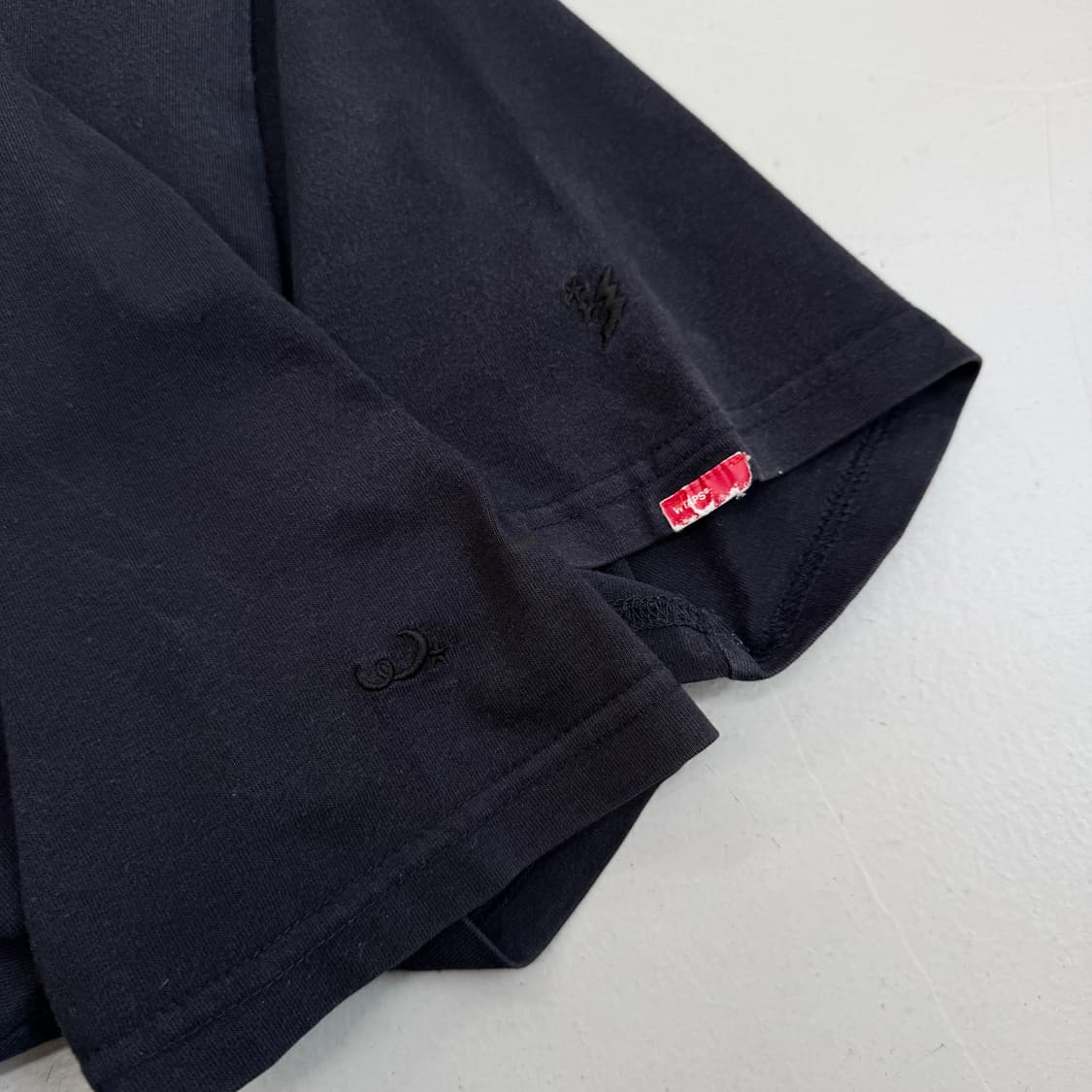 WTAPS 더블탭스 반팔 티셔츠 블랙 상품이미지7