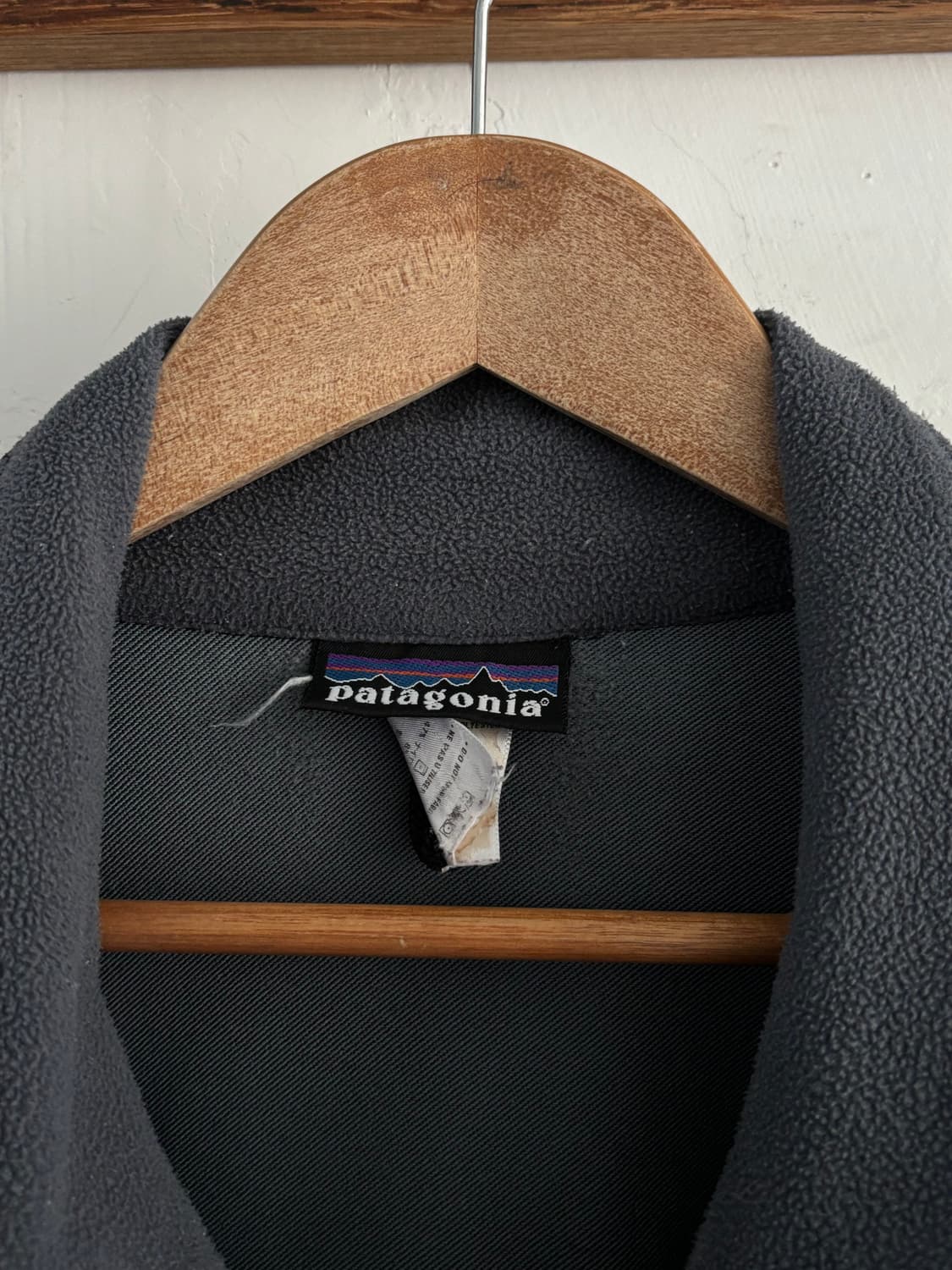 Patagonia 파타고니아 블랙 나일론 자켓 상품이미지5