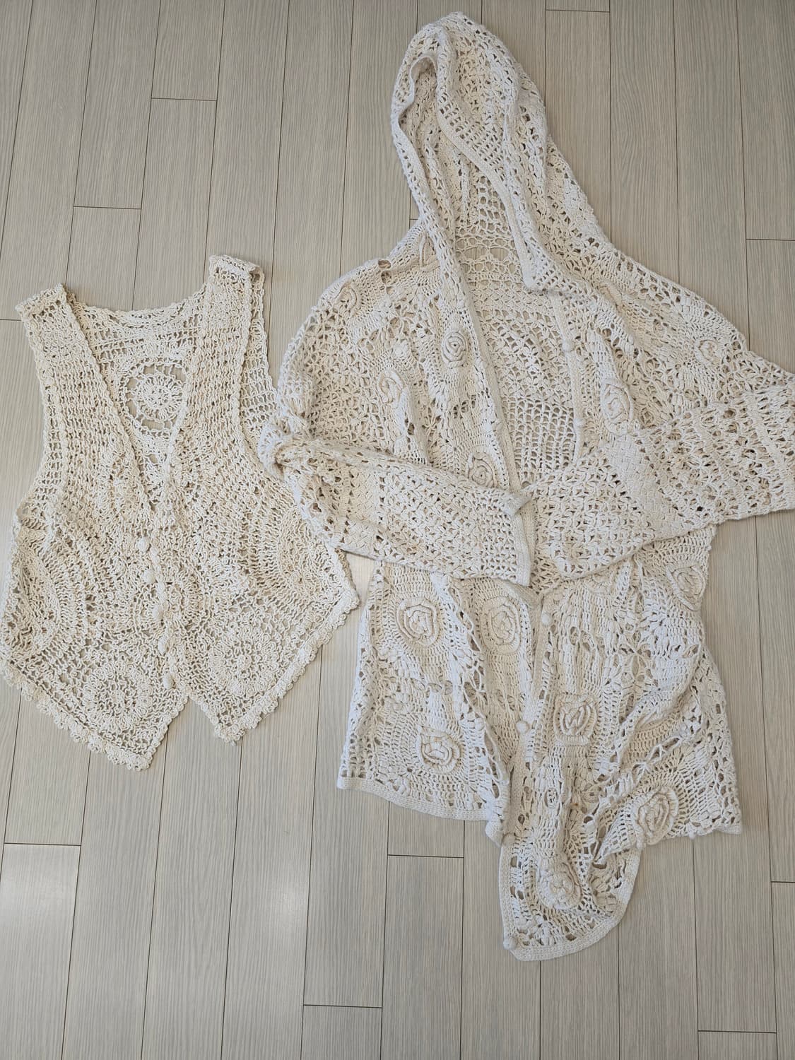 일본빈티지 아이보리 셋업 6pc 상품이미지7