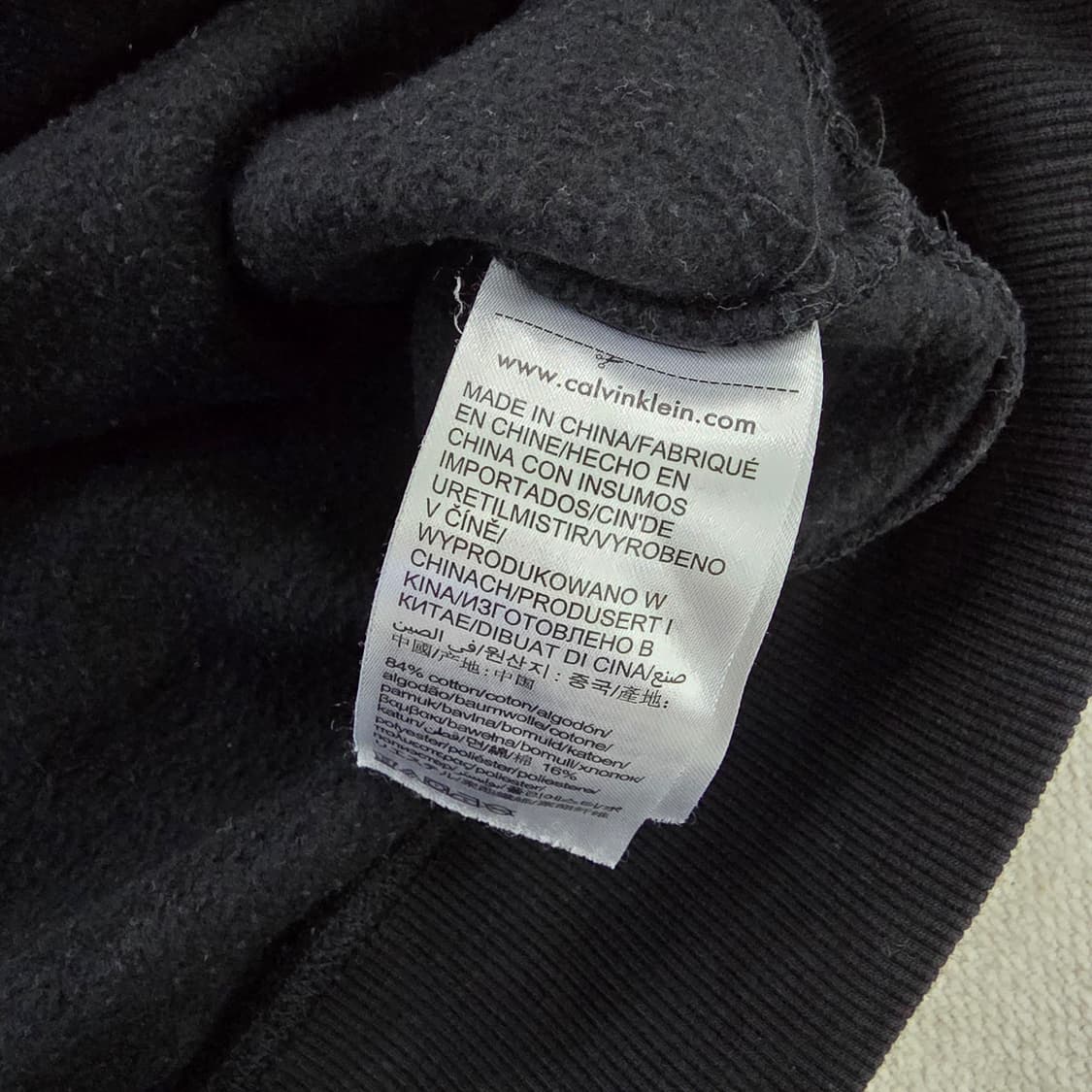 [M] 캘빈클라인 진 기모 맨투맨 0127J 상품이미지5