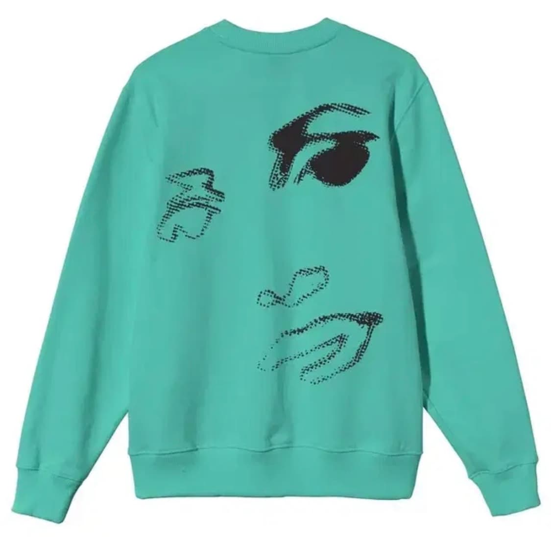 Stussy “Late Night” crewneck Mint 상품이미지2