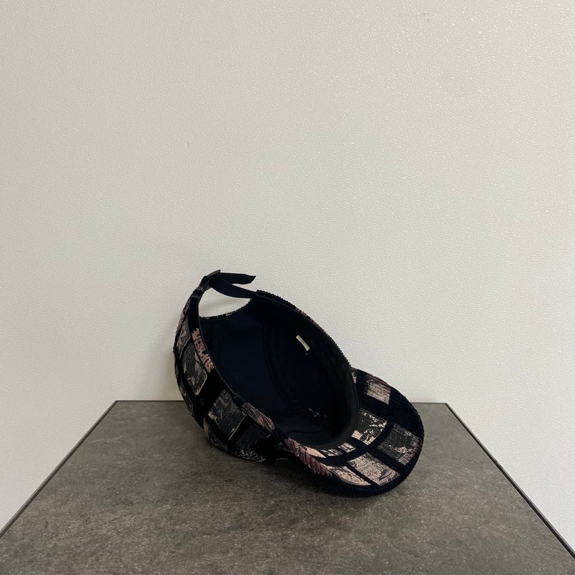 (OS) 슈프림 박스로고 캠프캡 모자 코듀로이 블랙 상품이미지7