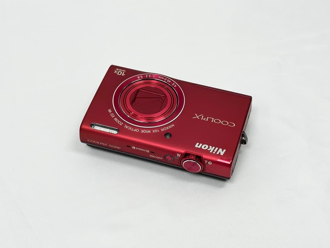 니콘 빈티지 디카 쿨픽스 S6200 레드 상품이미지4