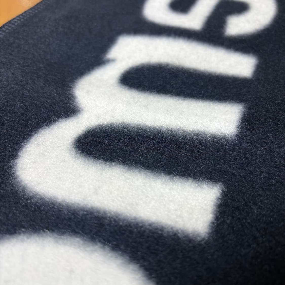 슈프림 머플러 목도리 로고 블랙 상품이미지5