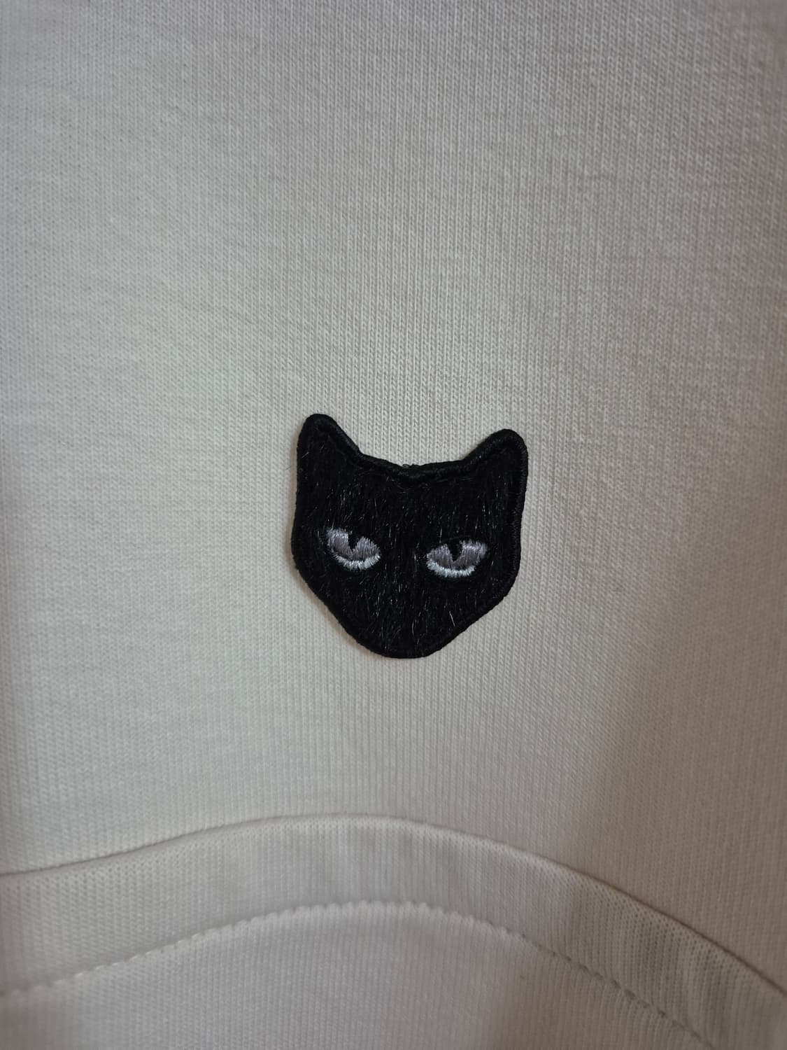 송지오옴므 지제로 팬서 하이넥 맨투맨 M 크림 상품이미지2