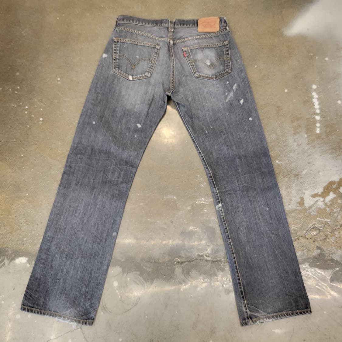 Levi's 오리지널 리바이스 501 워싱 데님 상품이미지8