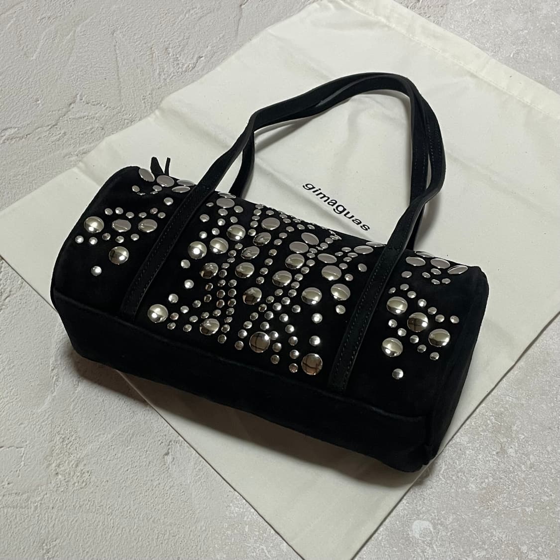 [새상품] 기마구아스 소피아 스터드백 블랙 상품이미지1