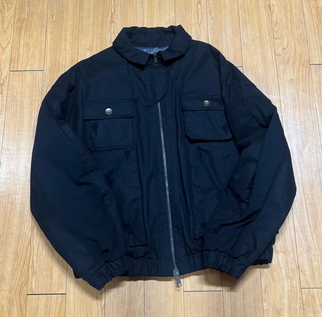 ETCE DESTROYED PADDED BOMBER 패디드 봄버 L 상품이미지3