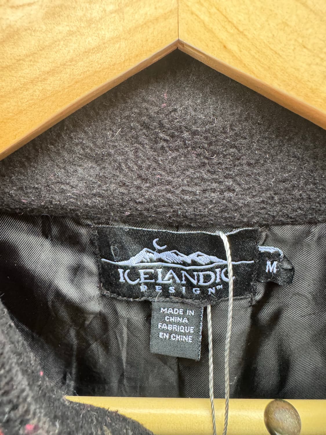 아이슬랜딕 빈티지 나바호 에스닉 패턴 자수 니트 집업 플리스 상품이미지4