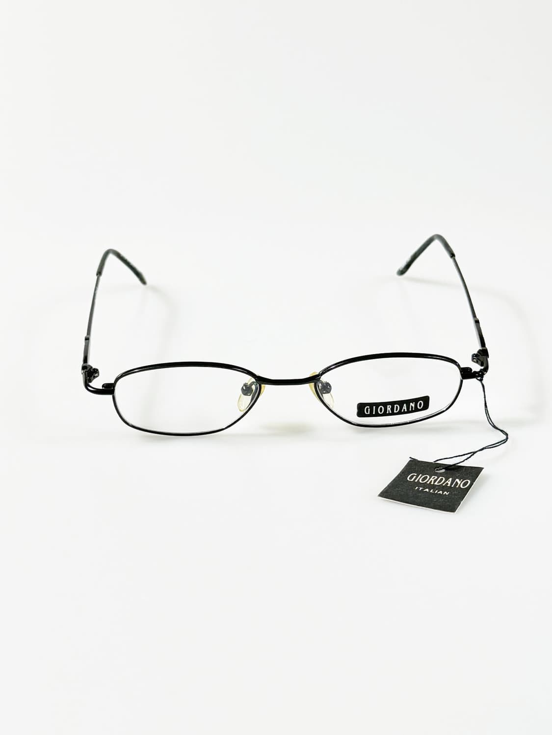 90s GIORDANO 슬림 오벌 메탈 프레임 빈티지 안경 상품이미지2