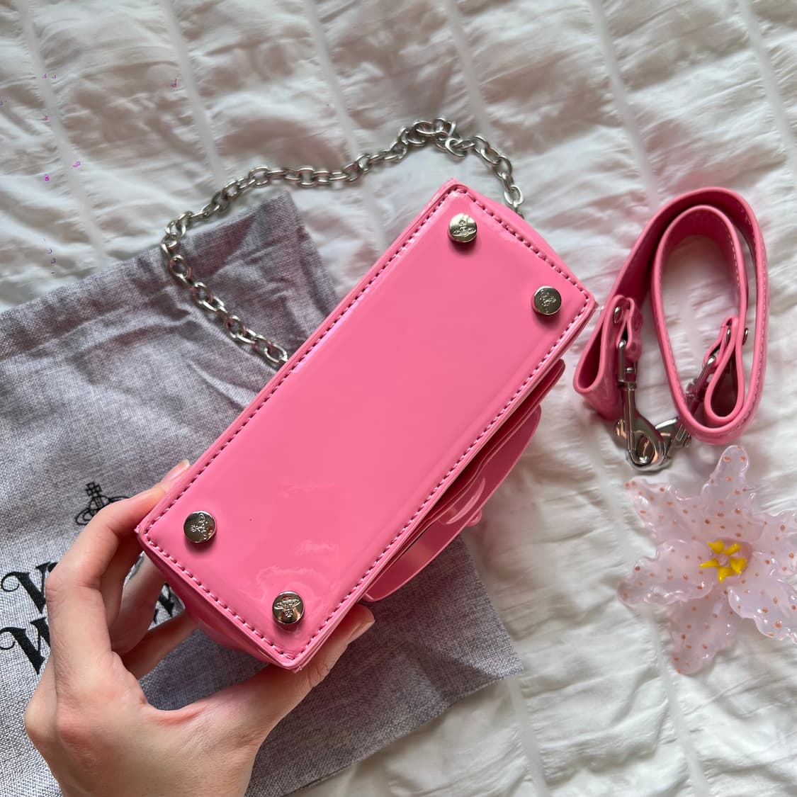 비비안웨스트우드 헤이즐 스몰 핸드백 상품이미지5