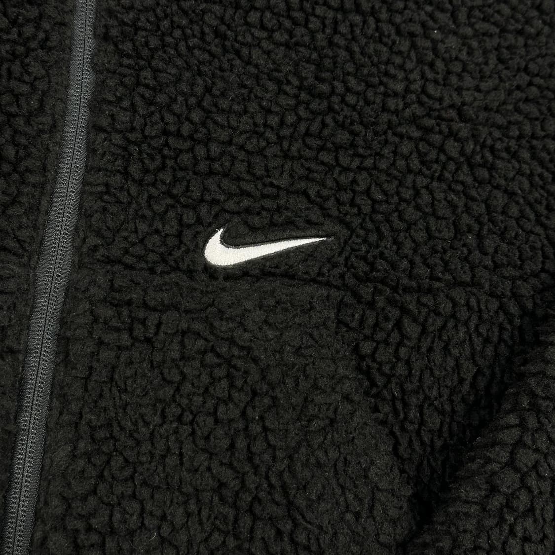 나이키 여성 빅스우시 크롭 양털 후리스 블랙 여성L 상품이미지4
