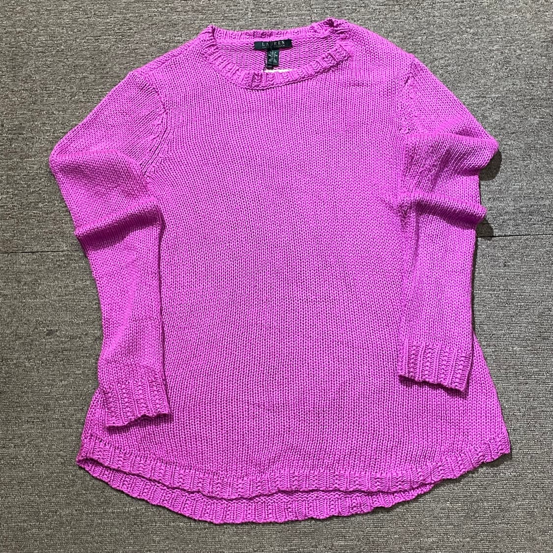 (L) LAUREN 로렌 랄프 로렌 라운드넥 니트 상품이미지3