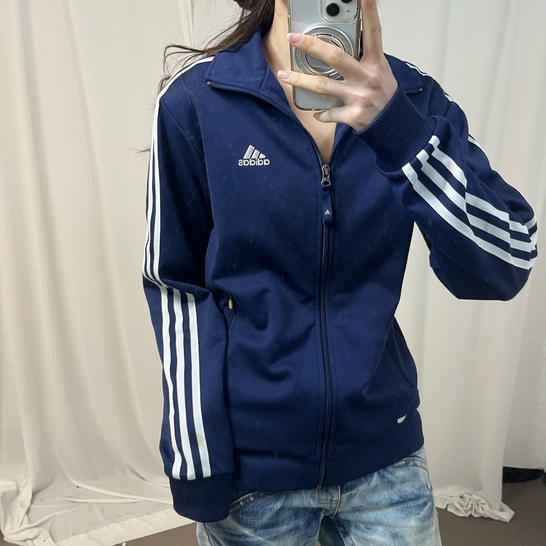 Adidas navy jersey 상품이미지3