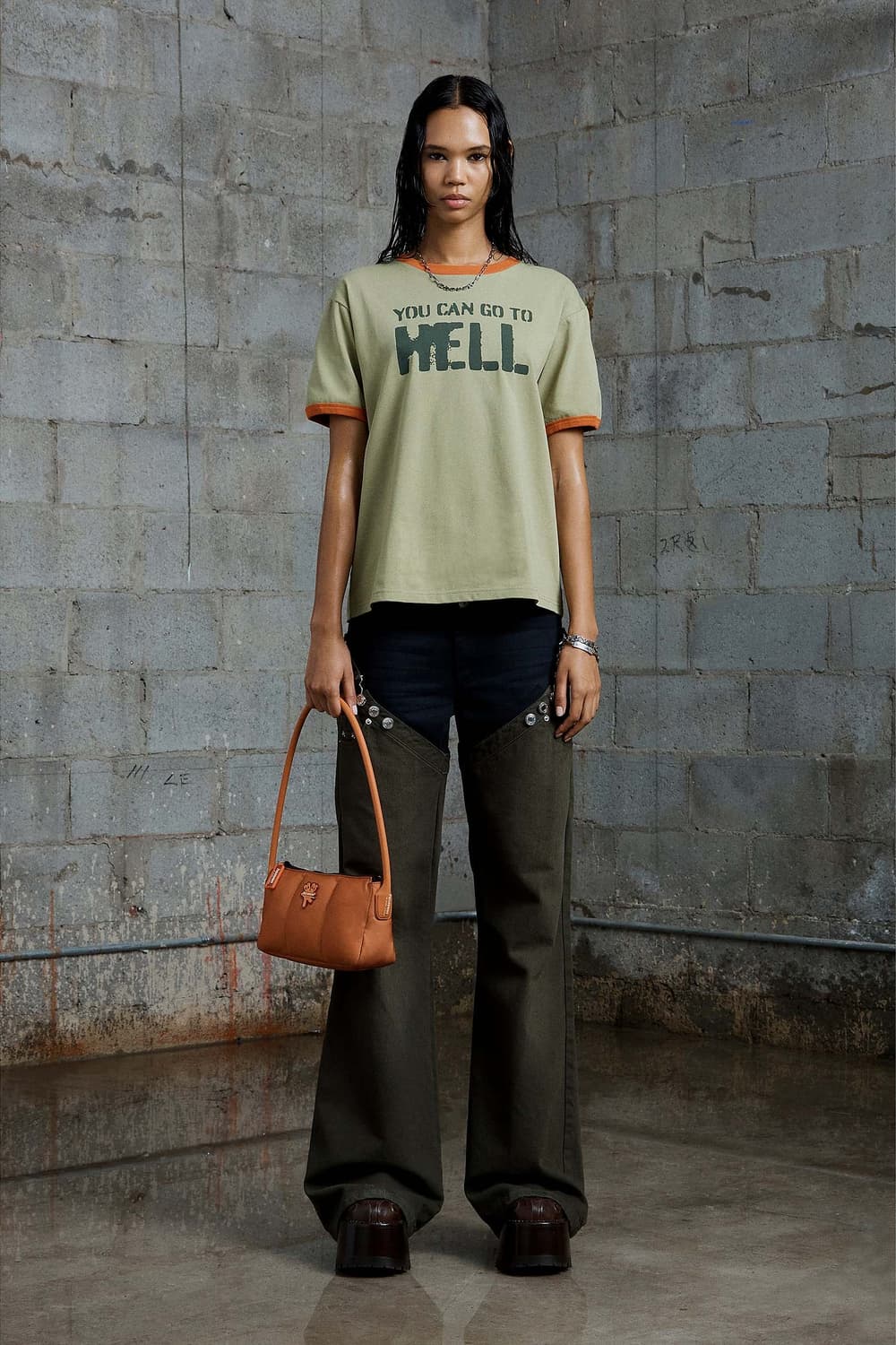 GO TO HELL RINGER T-SHIRT 상품이미지4