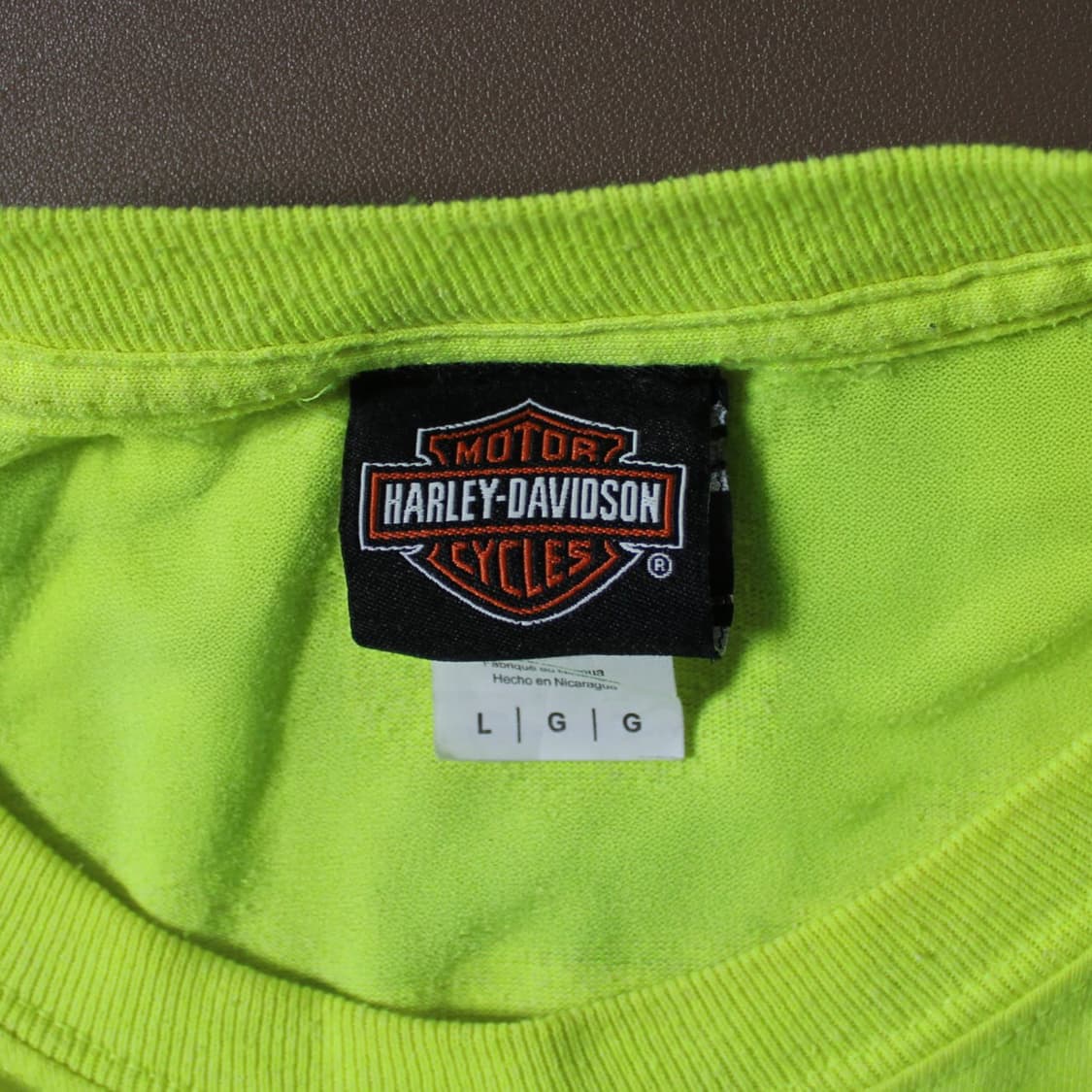 Harley Davidson 할리데이비슨 19 포틀랜드 딜러네온 롱슬리브 상품이미지7