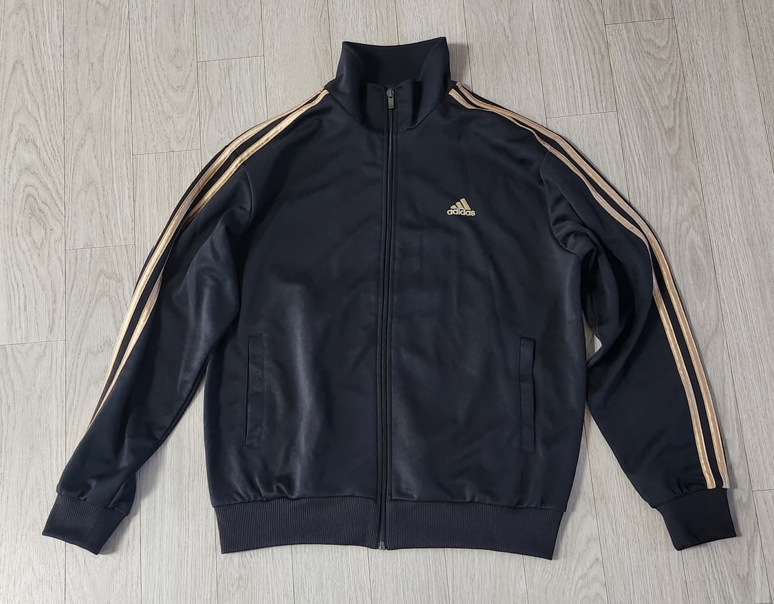 아디다스 블랙 삼선 져지 ●A급상태 ●표기 사이즈100 (90~100) 상품이미지1