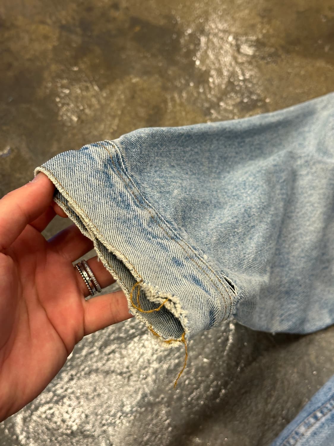 WRANGLER 랭글러 데님 트러커 자켓 XL 상품이미지4