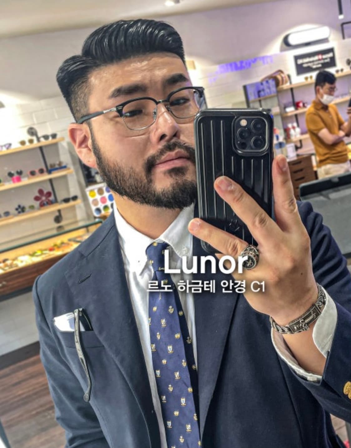 Lunor 르노 안경 하금테 상품이미지8