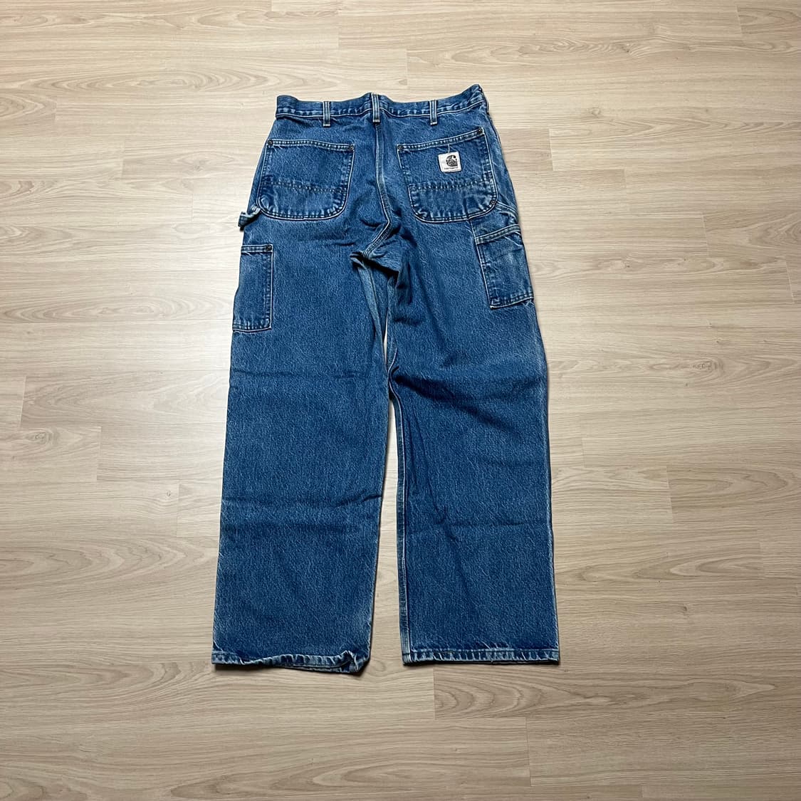 [34X30] 90s usa 빈티지 칼하트 더블니 데님팬츠 상품이미지3