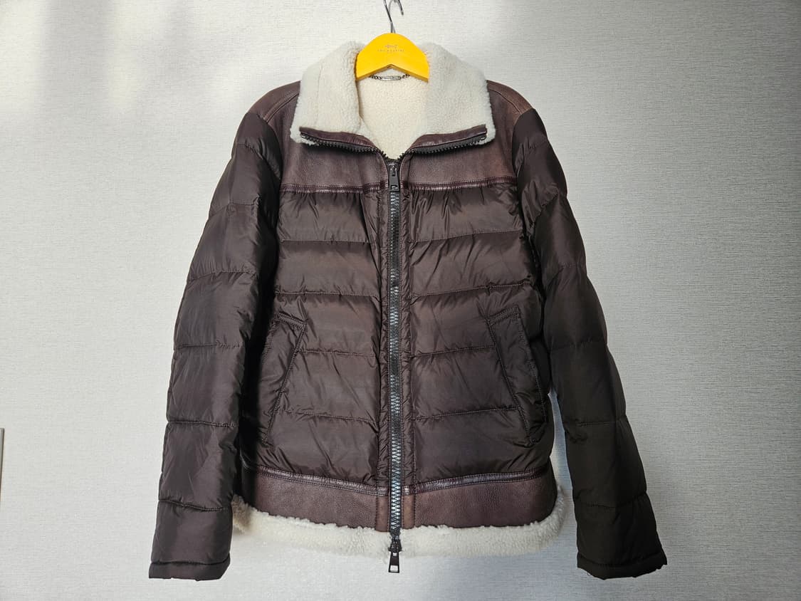 AFG 1972 무스탕 패딩 구스다운 천연가죽 이탈리아 프리미엄 브랜드 상품이미지1