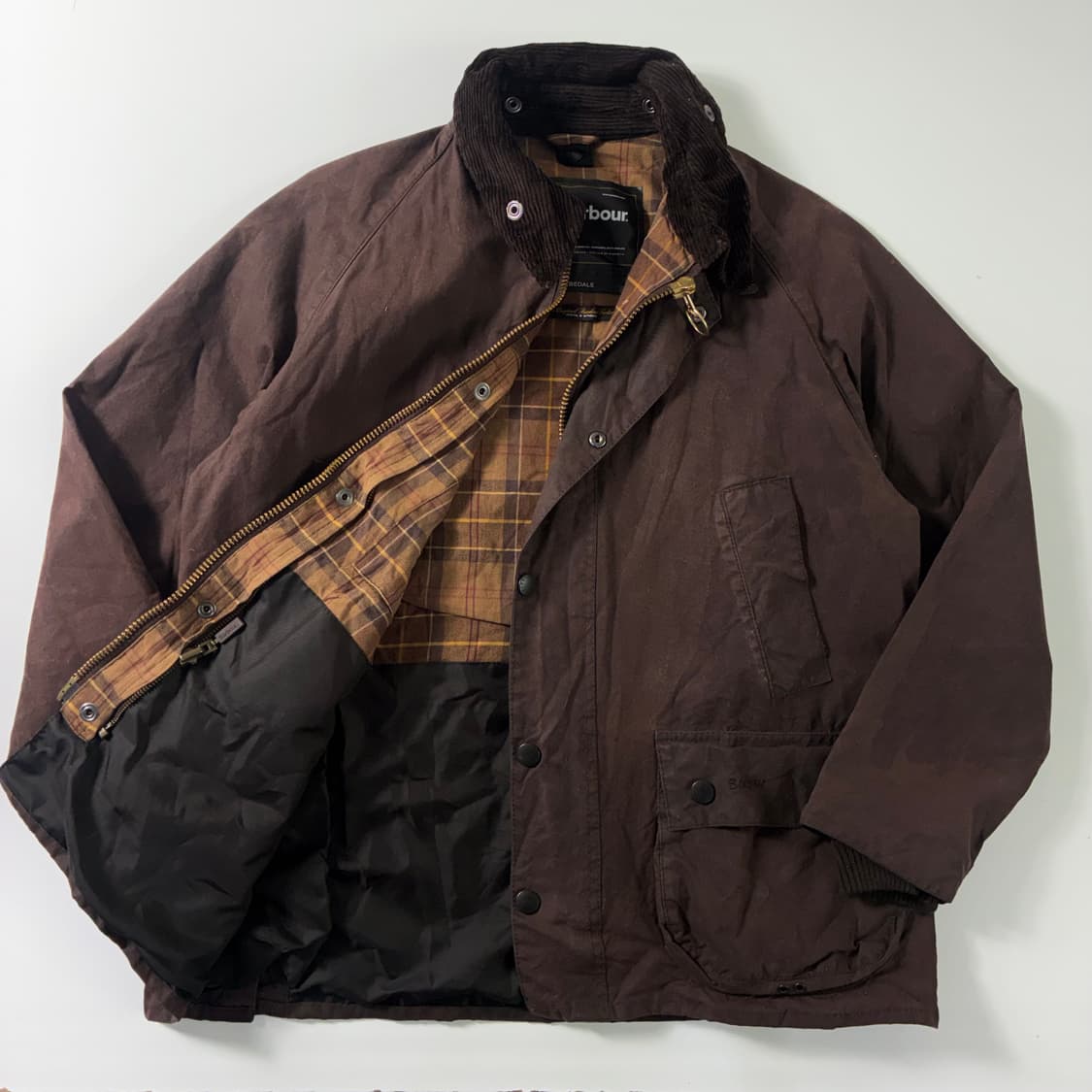 Barbour  바버 브라운 비데일 왁스 자켓  상품이미지3