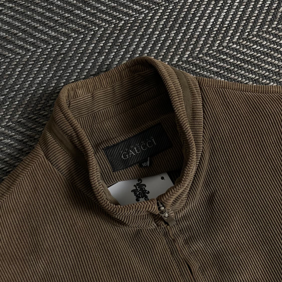 CAUCCI 브라운 코듀로이 해링턴 자켓y 3640 상품이미지5