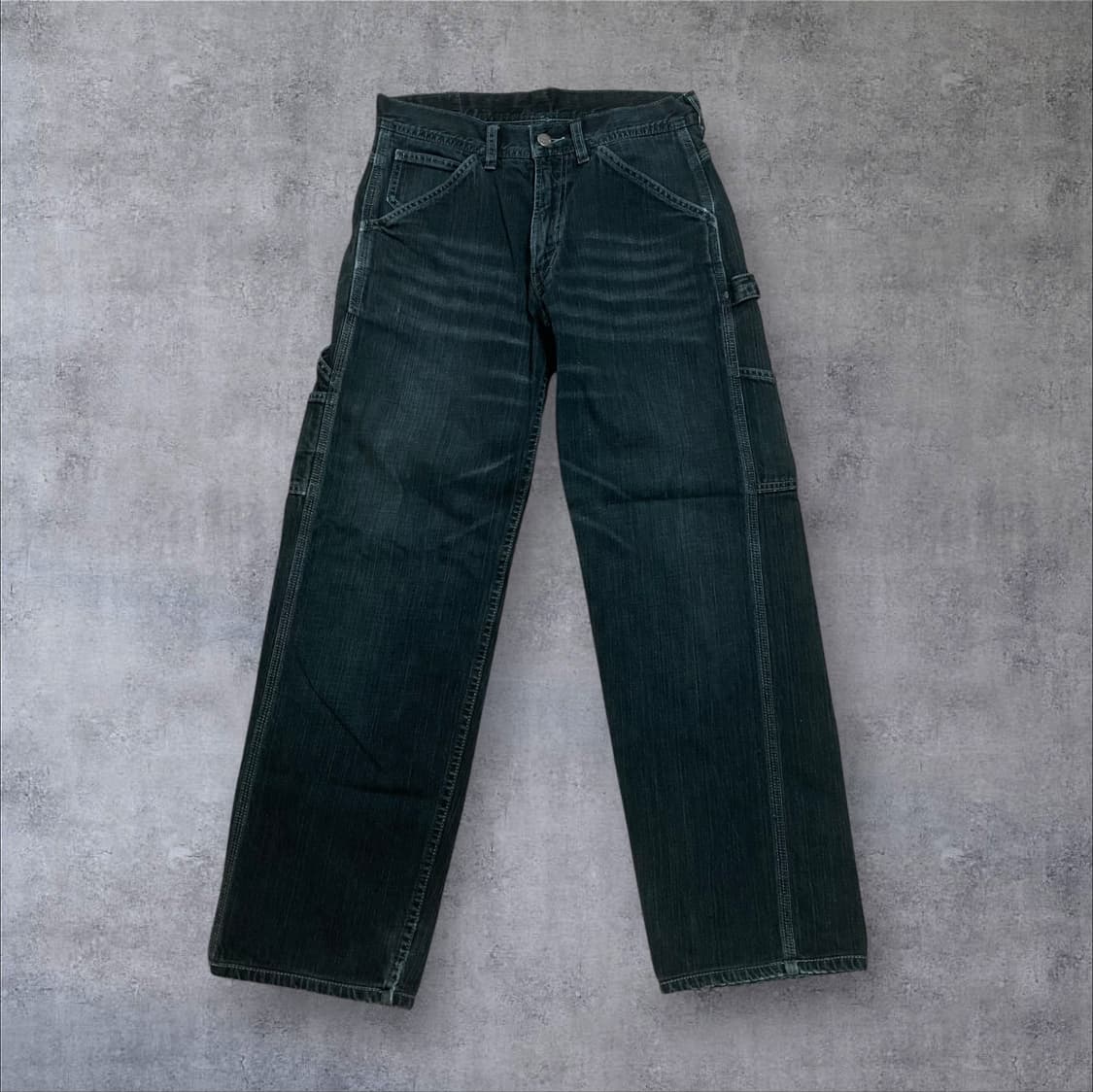 희귀) 리바이스 702 빈티지 카펜터 워크 데님 팬츠 상품이미지3